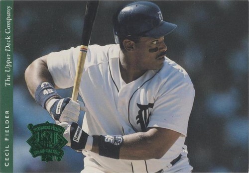 1994 Upper Deck Iooss Collection All-Star Jumbos - Cecil Fielder Travis Fryman #23