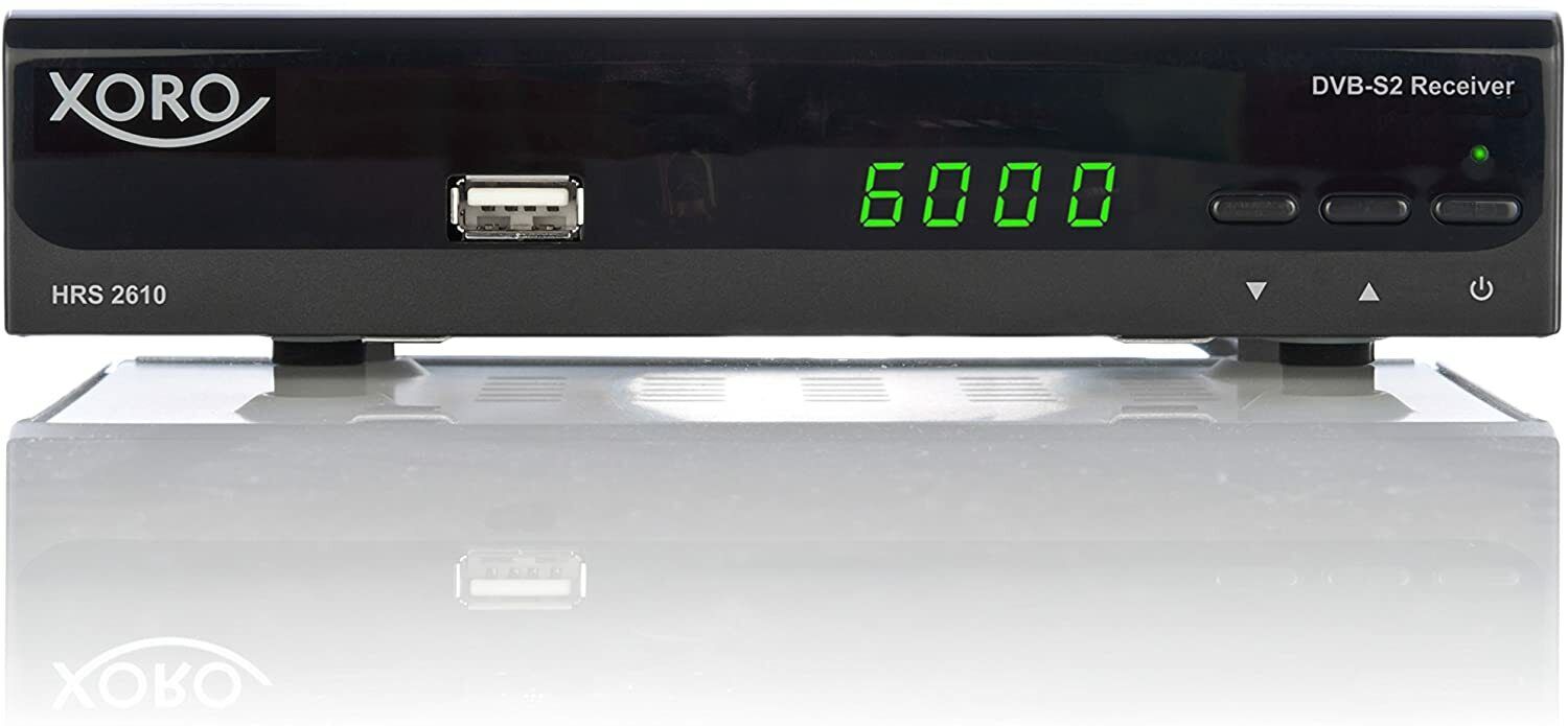 Xoro HRS 2610 Digitaler Satellitenreceiver (HDMI, SCART, USB 2.0, LAN, Unicable)