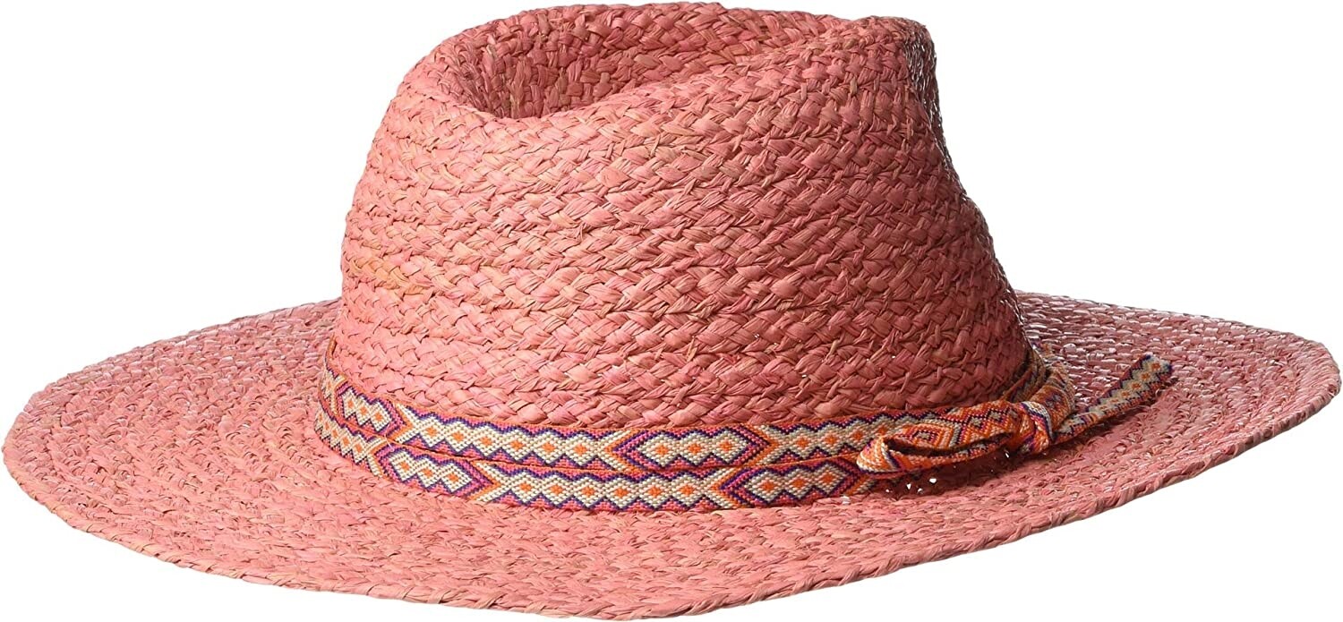 Hat Attack 254881 Women's Tulum Rancher Hat Pink Size One Size