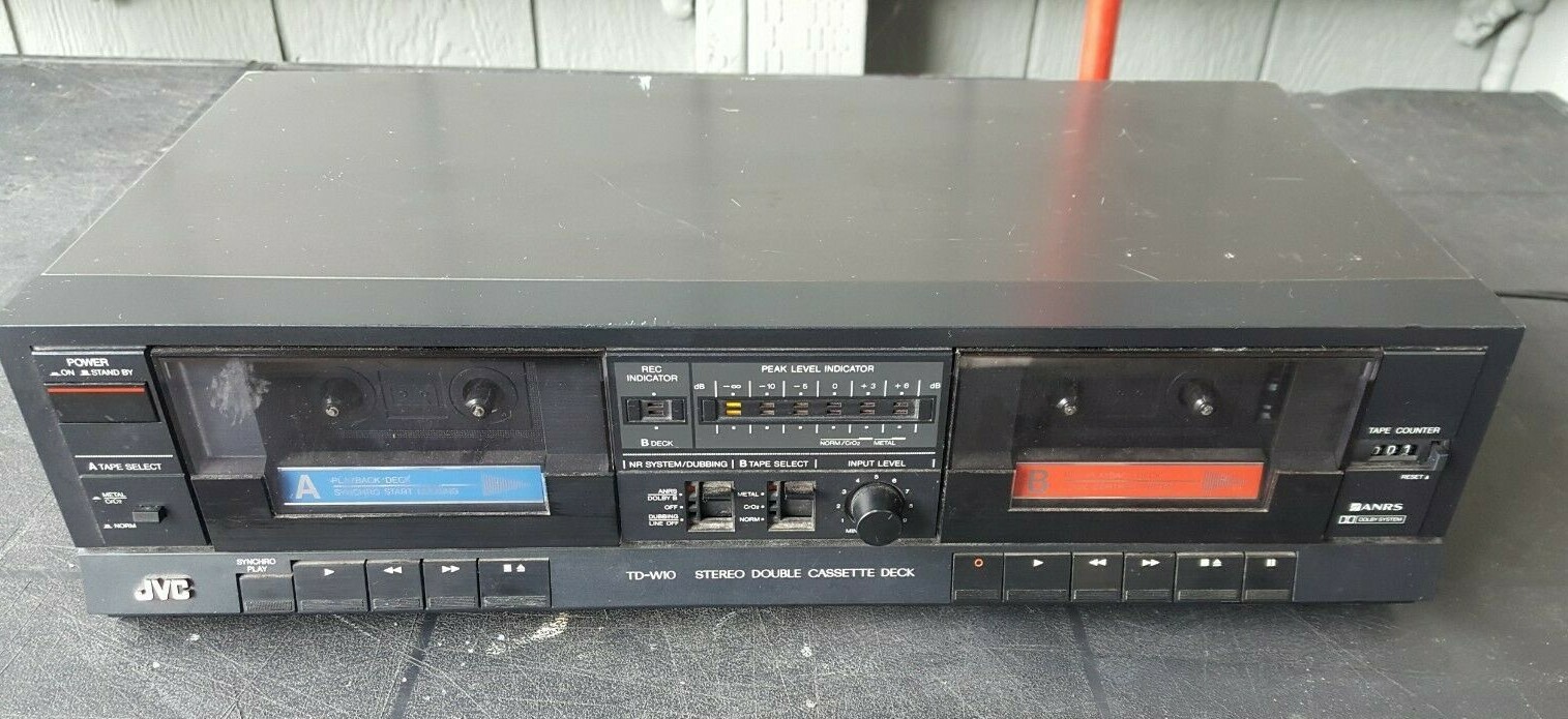 JVC Double Cassette Deck TD-W10 | eBay