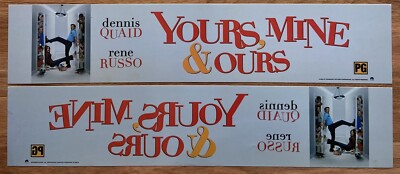   Yours, Mine, & Ours (2005) - Double-Sided - Movie Theater Mylar / Poster 5x25