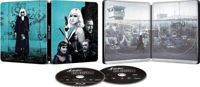 Atomic Blonde (Blu-ray/DVD 2017) Best Buy Exclusive SteelBook **VERY GOOD**