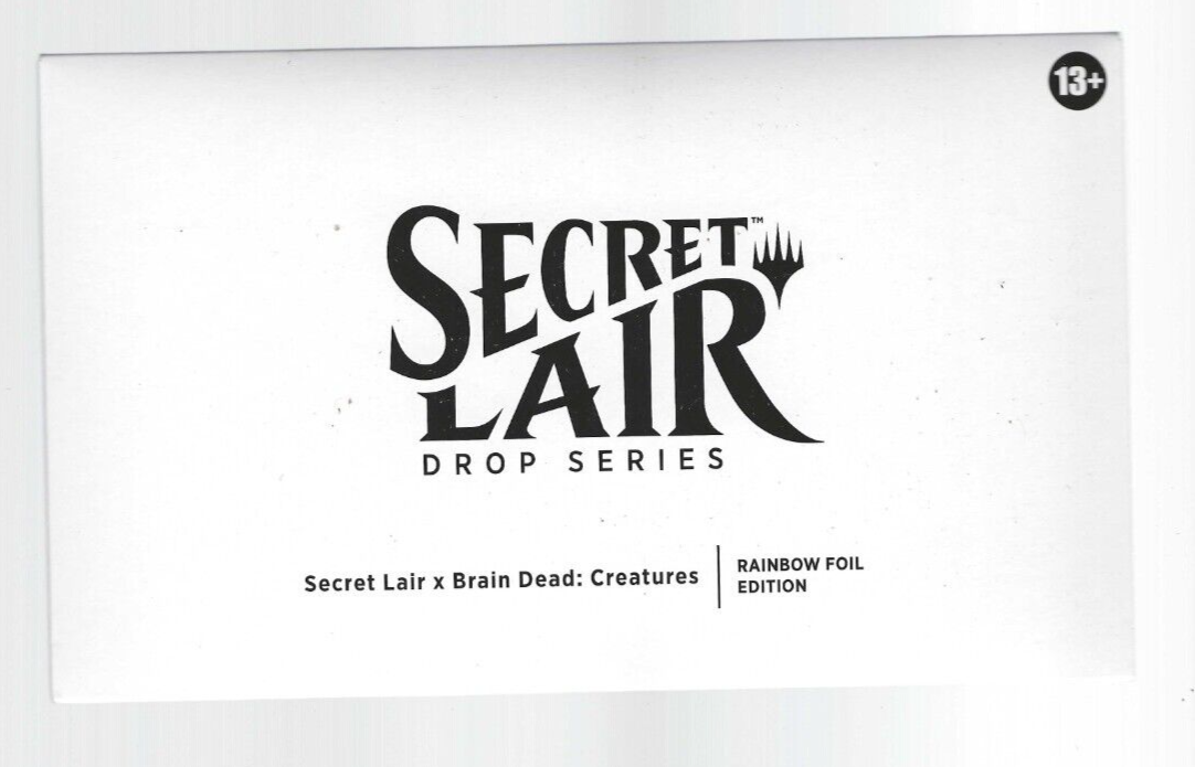 MTG Secret Lair X Brain Dead: Creatures [SEALED RAINBOW FOIL