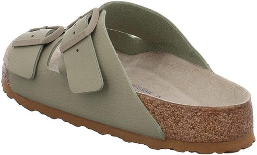 Pre-owned Birkenstock Unisex Arizona Slippers, Olive Khaki, 9 Us Sz_8-8.5_olive Khaki