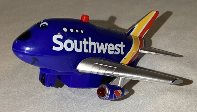 Southwest Airlines Pullback Plane with Lights & Sound untested pull back tested 