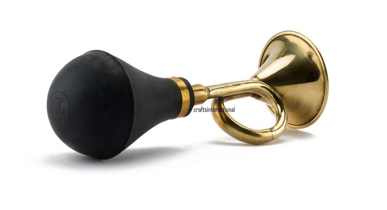 Re:VIBRATION【YELLOW BRASS】for Horn Amazon.com: Brass Classic Decorative Taxi Horn Rubber Taxi
