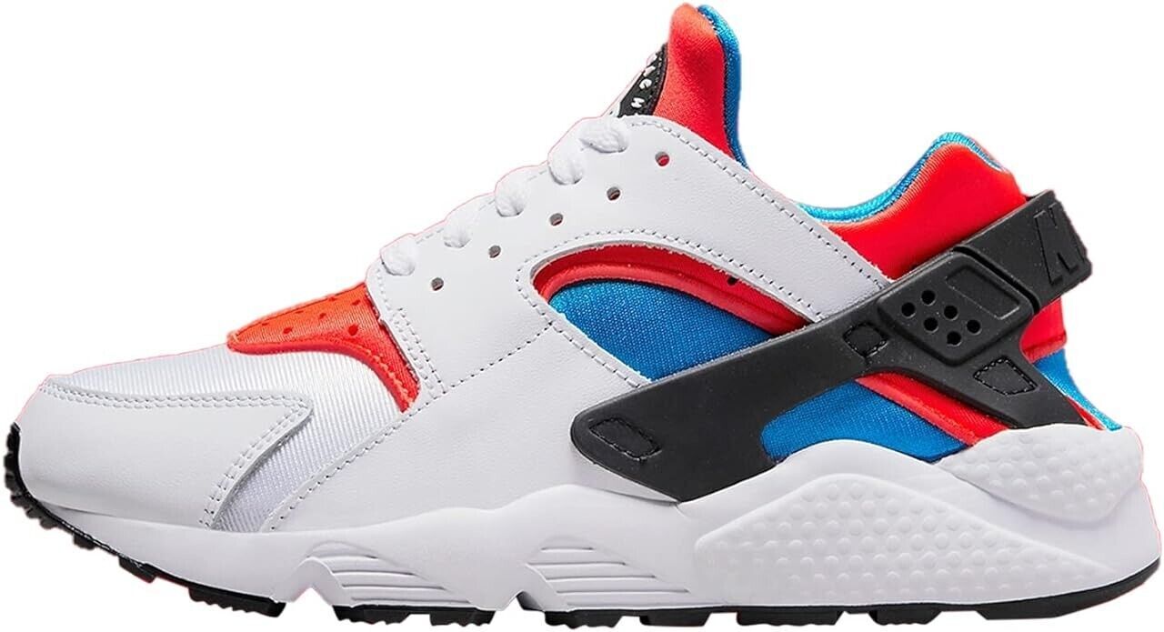 【新品未使用】Nike WMNS Air Huarache 22.5 白 黒 赤 Women's Nike Air Huarache Run Sail Off White Red Black