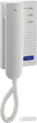 TCS Audio Türtelefon ISH3030-0140 4 Tasten Aufputz weiß Bus Innenstation