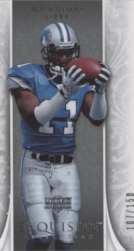 2006 Upper Deck Exquisite Collection Roy Williams #21
