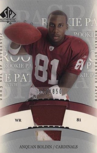 2003 SP Authentic Anquan Boldin #253
