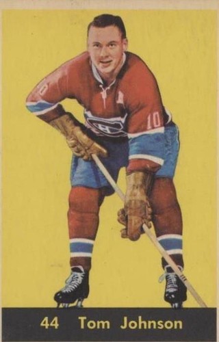 1960-61 Parkhurst - Tom Johnson #44