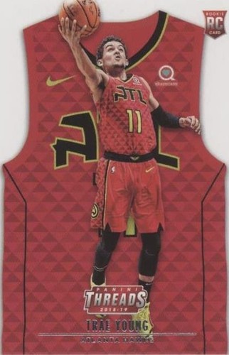 Trae Young Threads RC PSA 10 トレイヤング NBA PSA 10! TRAE YOUNG ROOKIE CARD PANINI THREADS ATLANTA HAWKS