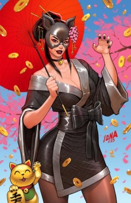 Catwoman #71 Nakayama Artist Spotlight Cardstock Variant NM Presale 12/18