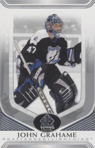 2020-21 Upper Deck SP Signature Edition Legends - John Grahame #158