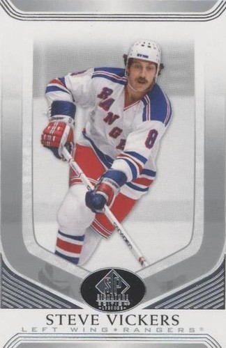 2020-21 Upper Deck SP Signature Edition Legends - Steve Vickers #24