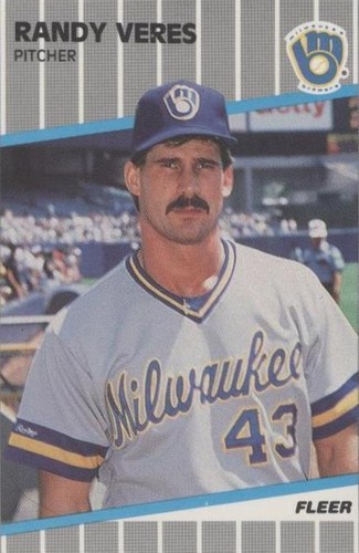 1989 Fleer Update - Randy Veres #U-42