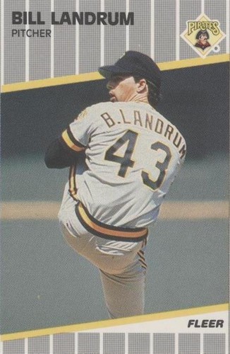 1989 Fleer Update - Bill Landrum #U-116