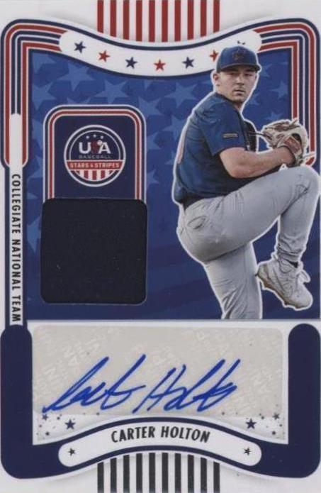 2024 Panini Stars and Stripes - Carter Holton #SM-CH