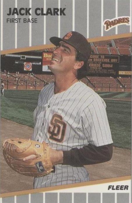 1989 Fleer Update - Jack Clark #U-123