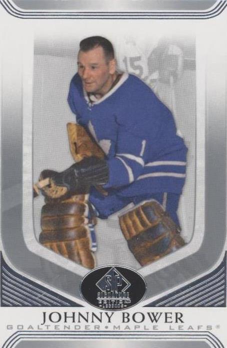 2020-21 Upper Deck SP Signature Edition Legends - Johnny Bower #326