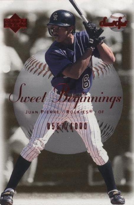 Upper Deck Sweet Spot 2001 - Juan Pierre #65