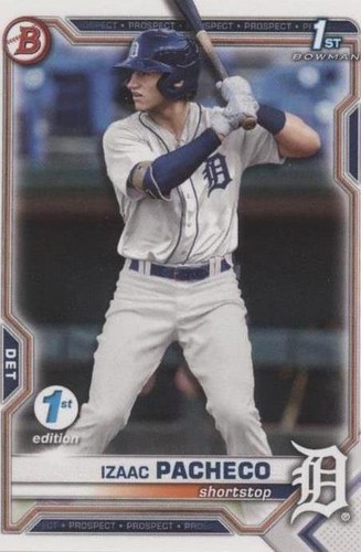2021 Bowman Draft 1st Edition - Izaac Pacheco #BD-46
