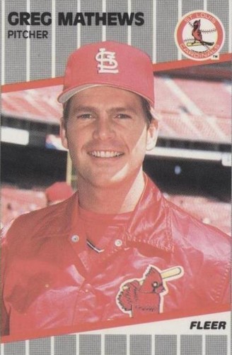 1989 Fleer - Greg Mathews #456