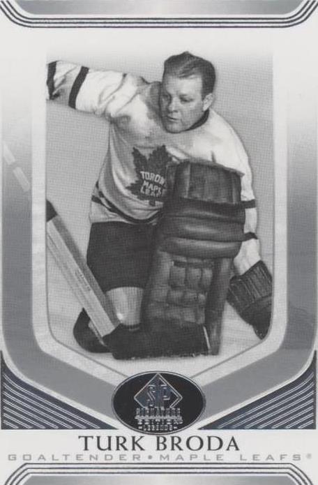 2020-21 Upper Deck SP Signature Edition Legends - Turk Broda #43