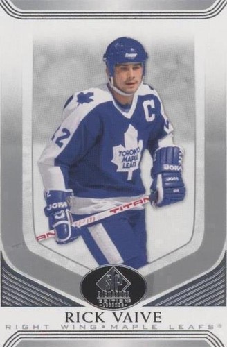 2020-21 Upper Deck SP Signature Edition Legends - Rick Vaive #80
