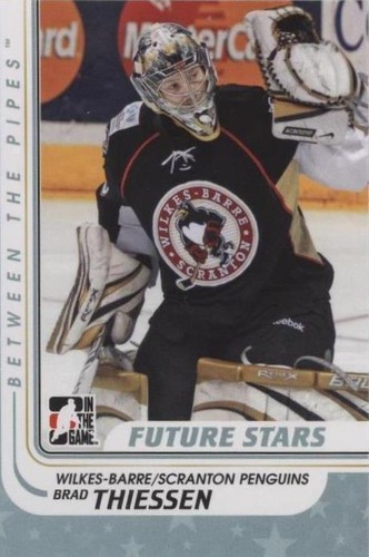 2010-11 In the Game Between the Pipes - Brad Thiessen #50