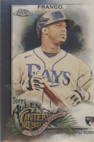 2022 Topps Allen & Ginter Chrome - Wander Franco #91