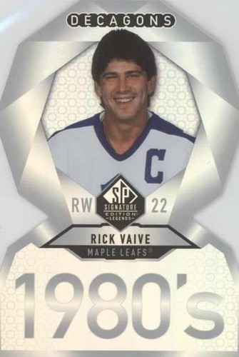 2020-21 Upper Deck SP Signature Edition Legends - Rick Vaive #DC-39