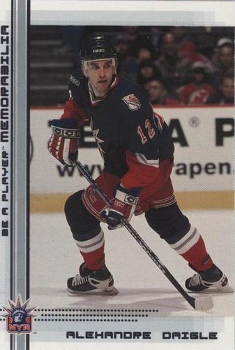 2000-01 In the Game Be A Player Memorabilia - Alexandre Daigle #349