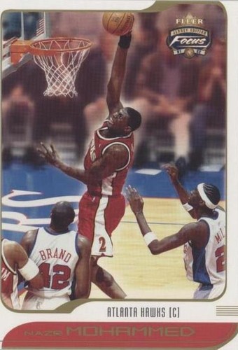 2001-02 Fleer Focus Jersey Edition - Nazr Mohammed #68