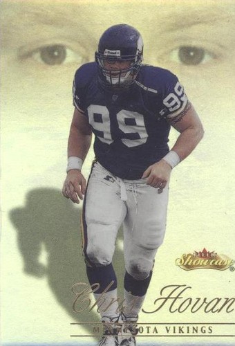 2000 Fleer Showcase Chris Hovan #142