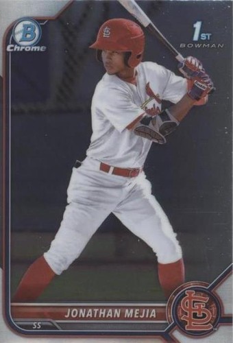2022 Bowman Chrome - Jonathan Mejia #BCP-168