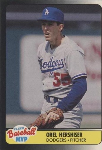 1990 Fleer Baseball MVP - Orel Hershiser #19