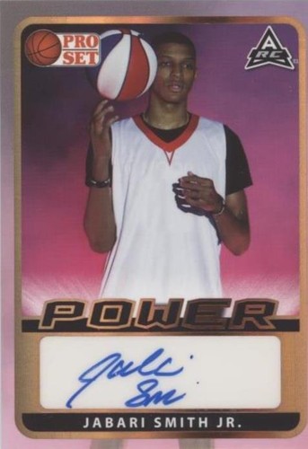 2021-22 Leaf Pro Set Power - Jabari Smith Jr. #BA-JS1