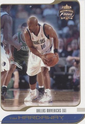2001-02 Fleer Focus Jersey Edition - Tim Hardaway #92