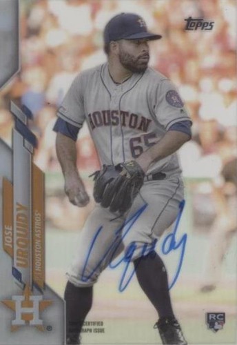 2020 Topps Clearly Authentic Autographs - Jose Urquidy #CCA-JUR