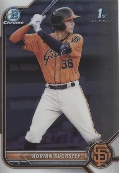 2022 Bowman - Adrian Sugastey #BCP-19