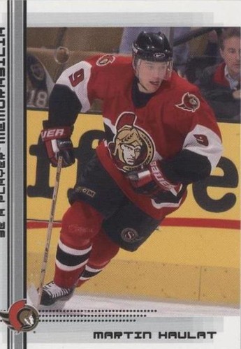 2000-01 In the Game Be A Player Memorabilia - Martin Havlat #403