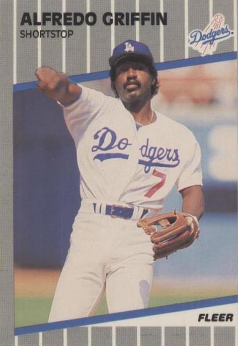 1989 Fleer - Alfredo Griffin #58