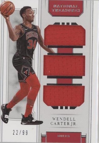 2018-19 Panini National Treasures - Wendell Carter Jr. #RT-WCJ