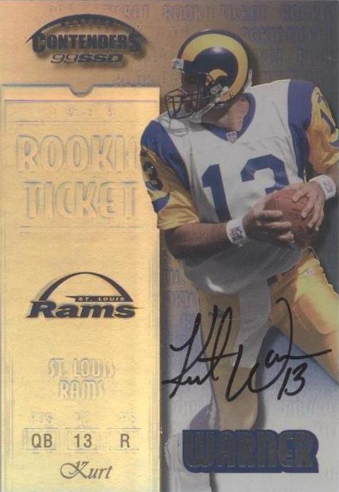 Playoff Contenders SSD 1999 Kurt Warner #146