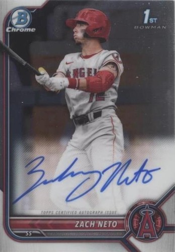 2022 Bowman Draft - Zach Neto #CDA-ZN