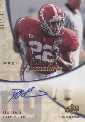 2008 UD Premier DJ Hall #149