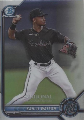 2022 Topps NSCC National Convention - Kahlil Watson #NSCCP-KW