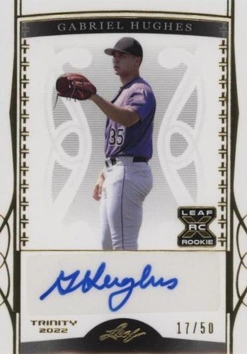 2022 Leaf Trinity - Gabriel Hughes #BA-GH2