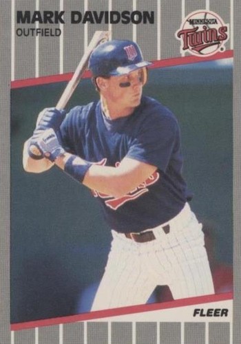 1989 Fleer - Mark Davidson #109